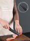 Group Kitchen Knife Ceramic 5.5" Santoku Knife Ultra Sharp Rust-Resistant Blade With Ergonomic Handle Housewarming Black Handle/Black Blade