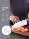 Group Kitchen Knife Ceramic 5.5" Santoku Knife Ultra Sharp Rust-Resistant Blade With Ergonomic Handle Housewarming Black Handle/Black Blade