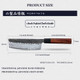 Mitsumoto Sakari Professional Japanese Chef Knife Set Hand Forged Kitchen Chef Knife