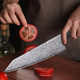 Damascus Chef Knife 8 Inch 67 Layers Vg-10 Super Steel Professional Kitchen Knife Ultra Sharp Gyuto Knife Cooking Knives With Unique Resin Handle Full Tang Box