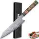 Damascus Chef Knife 8 Inch 67 Layers Vg-10 Super Steel Professional Kitchen Knife Ultra Sharp Gyuto Knife Cooking Knives With Unique Resin Handle Full Tang Box Damascus Chef Knife 8 Inch 67 Layers Vg-10 Super Steel Professional Kitchen Knife Ultra Sharp Gyuto Knife Cooking Knives With Unique Resin Handle Full Tang Box