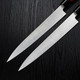 Msy Bigsunny 10" Yanagiba Sushi Knife - Stainless Steel With Rose Wood Handle - Professional Slicing Chef Knife For Sashimi