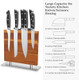 Magnetic Knife Strips Without Knives -Kitchen Multifunctional Storage Knife Holder -Magnetic Knife Holder - Magnetic Knife Stand-Cutlery Large Organizer