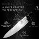 Neutrino Pro Chef Knife 8-Inch Blade High Carbon Japanese Stainless Steel Full Tang Handle Razor Sharp Kitchen Knife For Chopping & Dicing Commerical Grade