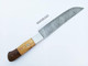 Nooraki Hk-82 Hand Forged Damascus Steel Chef Knife With Beautiful Pattern And Cowhide Sheath Multipurpose Kitchen Knives With Full Tang And Rosewood Handle For Everyday Use 12" Length Nooraki Hk-82 Hand Forged Damascus Steel Chef Knife With Beautiful Pattern And Cowhide Sheath Multipurpose Kitchen Knives With Full Tang And Rosewood Handle For Everyday Use 12" Length