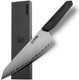 Chef'S Knife 8 In Professional Chef Kinfe Vg-10 Ultra Sharp Kitchen Knife G10 Handle (Black)