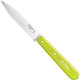 Opinel No. 112 Paring Knives 4 Piece Box Set High Carbon Stainless Steel Painted Hornbeam Handles Made In France (Paysage)