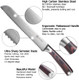 Paudin Bread Knife + Chef Knife Paudin Bread Knife + Chef Knife