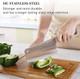 Paudin Cleaver Knife + Chef Knife