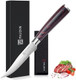Paudin Utility Knife 5 Inch Kitchen Knife Ultra Sharp High Carbon Stainless Steel Small Chef Knife With Sheath Kitchen Utility Knife With Ergonomic Pakkawood Handle Paudin Utility Knife 5 Inch Kitchen Knife Ultra Sharp High Carbon Stainless Steel Small Chef Knife With Sheath Kitchen Utility Knife With Ergonomic Pakkawood Handle