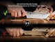 Resharpenable Bread Knife 10 Inch Multifunction Serrated Knife For Homemade Bread Razor Sharp Sourdough Slicing With Innovative Wavy Edge For Efficient Cutting Baking & Wedding s