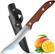 Plys Paring Knife With Sheath: Small Kitchen Knife For Fruits And Vegetables German Stainless Steel