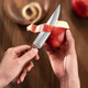 Plys Paring Knife With Sheath: Small Kitchen Knife For Fruits And Vegetables German Stainless Steel