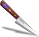 Seki Japan Masahiro Japanese Professional Boning Knife Honesuki Knifetraiangle Type 150 Mm (5.9 Inch) Japanese Carbon Steel Kitchen Cutlery Chef Knives With Rose Wood Handle