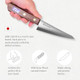 Seki Japan Masahiro Japanese Professional Boning Knife Honesuki Knifetraiangle Type 150 Mm (5.9 Inch) Japanese Carbon Steel Kitchen Cutlery Chef Knives With Rose Wood Handle