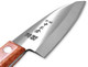 Seki Japan Tomihide Japanese Knife Fishing Fillet Knife Small Deba Knive 95 Mm (3.7 Inch) Stainless Steel Cutlery With Wood Handle For Camping Outdoor Home Kitchen