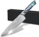 8 Inch Professional Damascus Steel Kitchen Chef Knife With Abalone Shell Handle