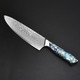 8 Inch Professional Damascus Steel Kitchen Chef Knife With Abalone Shell Handle