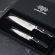 Damascus Steel Knife Set - 7 Inch Santoku & 5 Inch Carving Knives Aus-10 Japanese Steel 67 Layers - Ideal For Slicing Chopping And Professional Kitchen Use