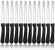 Steak Knives Set Of 12 Stainless Steel Steak Knife Set Serrated Steak Knives s For Home Restaurant Parties Wedding Camping Outdoor