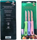 3 Piece Set Of Fruit/Vegetable Kitchen Knives