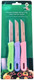3 Piece Set Of Fruit/Vegetable Kitchen Knives