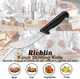 Richlin Skinning Knife6-Inch Chef Knife Skinning Butcher Knifeultra Sharp Kitchen Knife Made Of High Carbon Stainless Steel(Black) Richlin Skinning Knife6-Inch Chef Knife Skinning Butcher Knifeultra Sharp Kitchen Knife Made Of High Carbon Stainless Steel(Black)