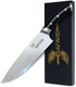 Precision 13-Inch German Chef Knife 8-Inch Blade 5-Inch Ergonomic Handle – High-Carbon Stainless Steel Razor-Sharp Edge For Professional & Home Cooking