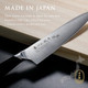 Chef Knife 7 Inch Japanese Knife 濃州正宗作 桜鋼 Stainless Steel Kitchen Knife Houcho