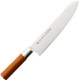 Chef Knife 8 Inch Japanese Knife 濃州正宗作 Stainless Steel Rubber Wood Handle Kitchen Knife Houcho