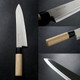 Chef Knife 8.2 Inch Japanese Knife 濃州正宗作 Stainless Steel Plain Wood Handle Kitchen Knife Houcho
