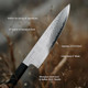 Chef Knife 8 Inch 67-Layer Japanese Damascus Steel Japanese-Style Kitchen Knife With Pakkawood Or Fiberglass-Reinforced Handle Magnolia Wood Sheath (Fiberglass-Reinforced)
