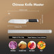 Shi Ba Zi Zuo Meat Cleaver Set 2 Pieces Professional Butcher Knife And Chef Knife Bone Chopper Perfect For Restaurants And Home Kitchen Use