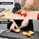 Shi Ba Zi Zuo Paring Knife With Knife Cover Stainless Steel Fruit Knife Ultra Sharp Kitchen Knives With Pp Handle Shi Ba Zi Zuo Paring Knife With Knife Cover Stainless Steel Fruit Knife Ultra Sharp Kitchen Knives With Pp Handle