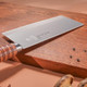 Shi Ba Zi Zuo Meat Cleaver Professional Chef Knife Stainless Steel 8 Inch Butcher Knife Classic Balanced Full Tang Rosewood Wooden Handle For Daily Basis