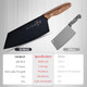 Shi Ba Zi Zuo Meat Cleaver Vegetable Cleaver Utility Knife Chinese Chef Knife For Kitchen Stainless Steel Ergonomic Design Wooden Handl
