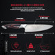 Shikari Chef Knife & Nakiri Knife – Japanese Knife With Full Tang Vg-10 Damascus Steel – Professional Chefs Knife With Ergonomic Pakkawood Handle – Razor Sharp Cutting Blade For Kitchen