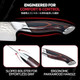 Shikari Chef Knife – 8 Inch Japanese Knife With Full Tang Vg-10 Damascus Steel – Professional Chefs Knife With Ergonomic Pakkawood Handle – Razor Sharp Cutting Blade For Kitchen