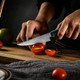 Sharp Japanese Chef Knife Petty - Damascus Utility Knife For Cutting Slicing Chopping Ideal For Professional And Home Use - Best Kitchen Knives