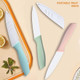 3 Pieces Ceramic Knives Set 4 Inch Fruit Knife Is Suitable For Most Vegetables Fruits And Meats