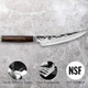 Shun Premier Blonde 6" Boning Knife Handcrafted Japanese Boning & Fillet Knife Vg-Max Core With Damascus Stainless Steel Cladding Pakkawood Handle Meat & Fish Tool For Professional And Home Chefs
