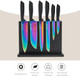 Kitchen Knife Set With Magnetic Knife Holder 15 Pieces High Carbon Stainless Steel Sharp Kitchen Knife Set Including Chef'S Knife Bread Knife Serrated Steak Knife Set