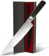 Japanese Chef Knife 8-Inch Razor-Sharp 3Cr13 Stainless Steel Blade Professional Ergonomic Color Wood Handle Multipurpose Kitchen Knife For Chopping Slicing And Dicing – Includes Premium Box Japanese Chef Knife 8-Inch Razor-Sharp 3Cr13 Stainless Steel Blade Professional Ergonomic Color Wood Handle Multipurpose Kitchen Knife For Chopping Slicing And Dicing – Includes Premium Box