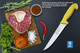 Smi 7 Inch Solingen Butcher Knife - Professional Chef Knife For Meat Cutting And Processing - Made In Germany