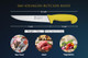 Smi 7 Inch Solingen Butcher Knife - Professional Chef Knife For Meat Cutting And Processing - Made In Germany