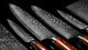 3 Piece Damascus Kitchen Knife Set - Including Chef'S Knife Cleaver And Paring Knife 3 Piece Damascus Kitchen Knife Set - Including Chef'S Knife Cleaver And Paring Knife