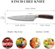 Sunnecko Chef Knife And Paring Knife