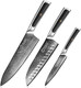 Sunnecko Chef Knife Santoku Knife And Utility Knife