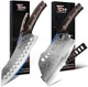 Kiritsuke Chef Knife 8.2 Inch+Meat Cleaver Chef Knife 7.7 Inch