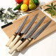 Japanese Sushi Sashimi Chef Knife Kigami(Yellow Steel)-No.2 D-Shape Magnolia Wood Handle Yanagiba 9.5-Inch (240Mm)